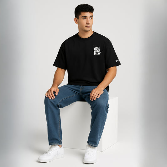 WHT YOU WEAR Oversized T-Shirt