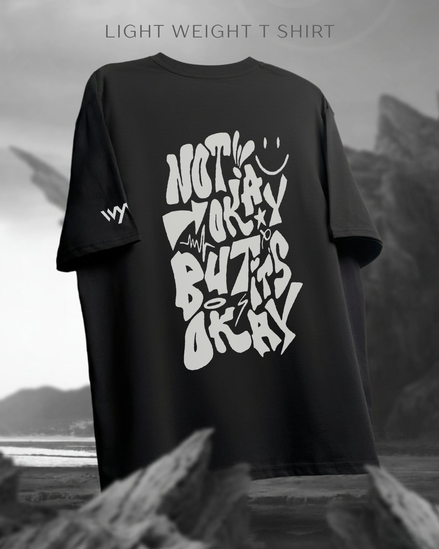 BACK PRINTED T-SHIRT