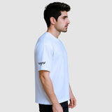 WHT YOU WEAR Crocodile Oversize Back Printed Round Neck T-Shirt for Men