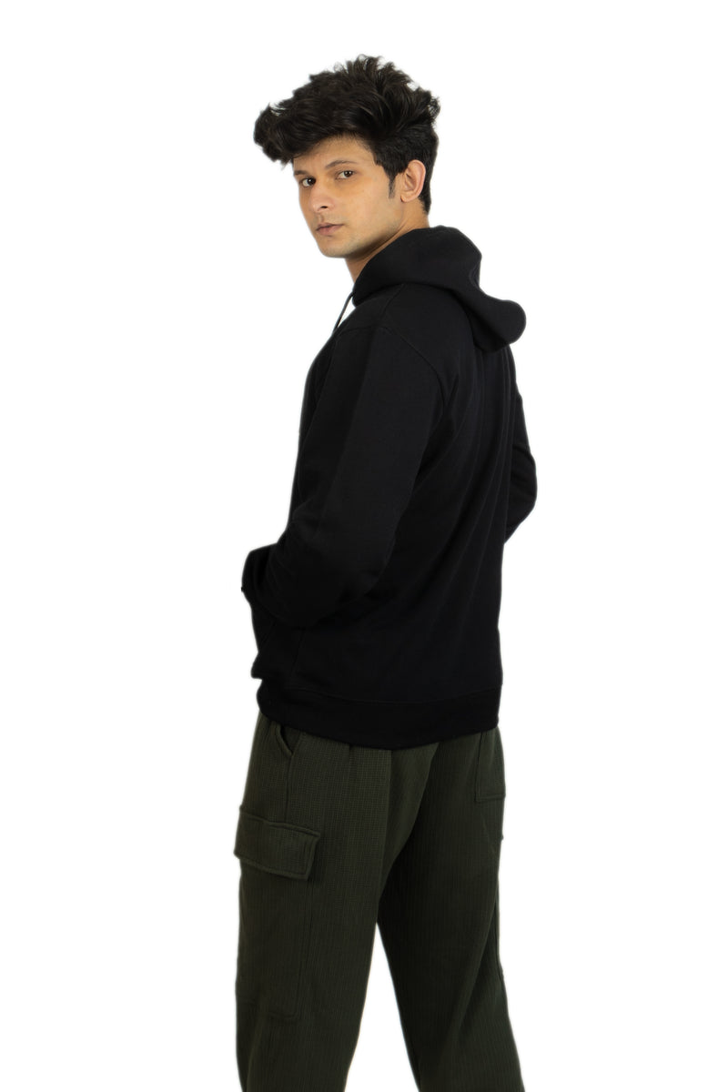 WHT YOU WEAR || Classic Men’s Hoodie – Comfortable & Stylish Everyday Wear ||Hooded Sweatshirt Core Solid Hoodie