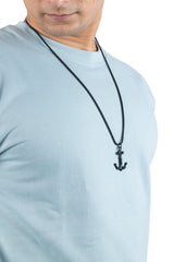 WHT YOU WEAR || Classic Crew Neck Aqua Sweatshirt, Long Sleeve